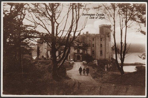 Isle skye postcard dunvegan - of,