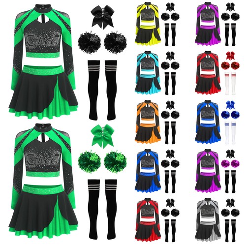 Women 5pcs cheer leader - uk,
