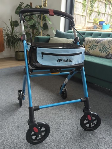 Mobilex jaguar rollator blue - mobilex,