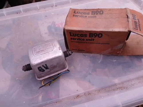 Lucas rb108 regulator box - lucas,