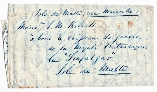 1852 royal navy fathers letter - royal,