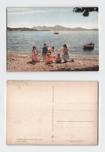 Postcard puerto pollensa - puerto,
