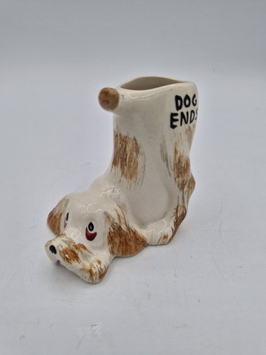 Kensington pottery dog ends - kensington,