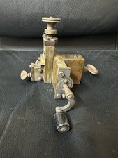 Antique Brass Microtome