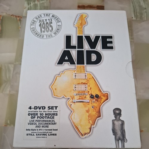 Live aid dvd boxset 1985 - live,