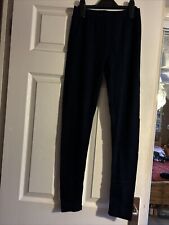 Primark Navy Blue fleece lined leggings Size XS