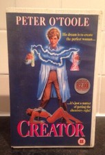 CREATOR - BIG BOX - EX RENTAL  - RARE VHS - PETER O TOOLE ⭐️