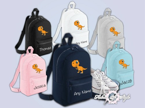 Personalised kids backpack - personalised,