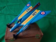 Vintage 1960s Marx Triple Jet Dart Gun Same as Batman Batplane gun Original Rare