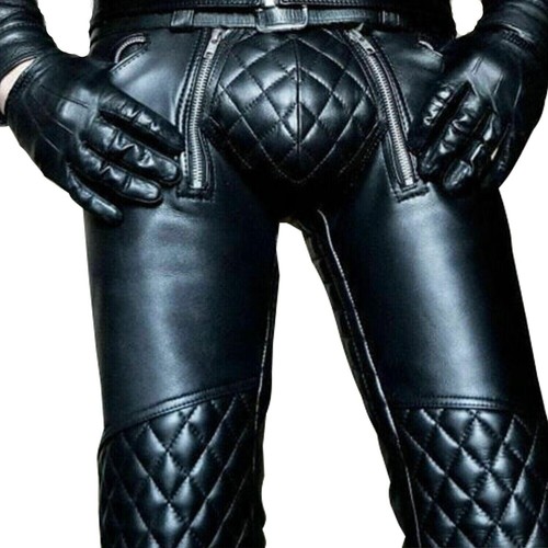 Mens black genuine - black,
