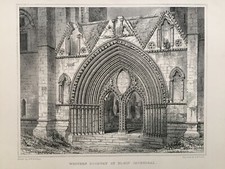 1852 Antique Print; Elgin