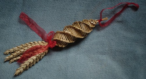 Handmade corn dolly - handmade,