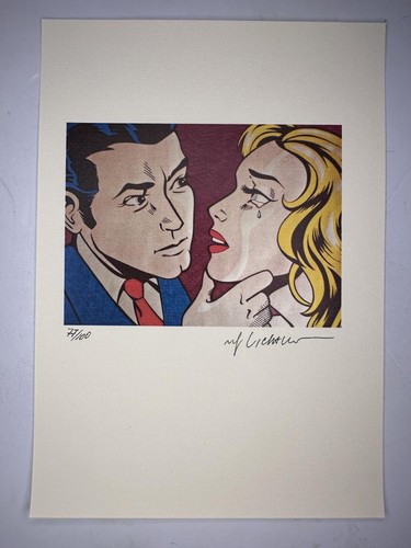 Roy lichtenstein original - lichtenstein,