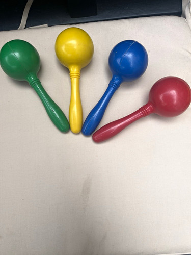 Set plastic maracas - set, 33