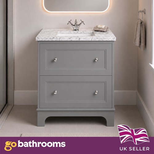 Light grey vanity unit classic - light,