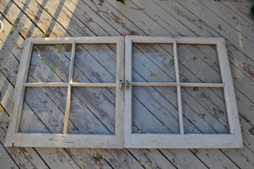 Antique farm window - set, 6