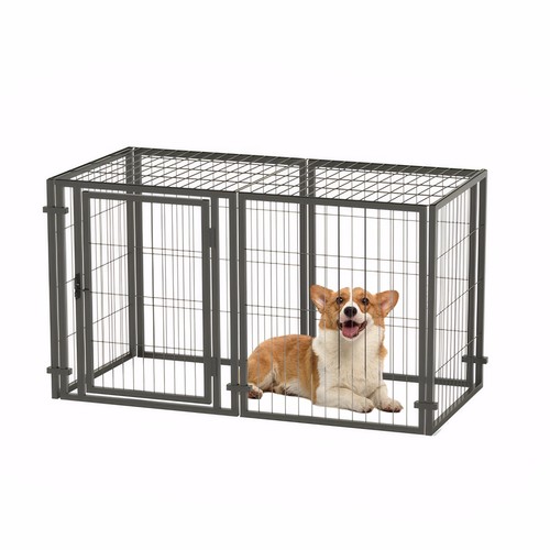 Pet dog crate metal indoor - dog,