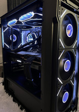 Stunning Gaming PC Ryzen 5  Water Cooled 32GB RAM 1TB SSD RTX 5060ti Win 11 WiFi