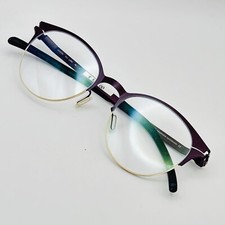 Mykita Eyeglasses Women Round Purple Gold Panto Mod. NO.1 LARA NEW