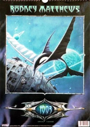 Rodney matthews 1993 - 1993, calendar