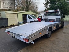 Sprinter full aluminum recovery body. Beaver tail bodies for Transit Iveco etc.