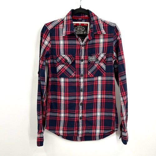 Superdry men red blue - men's,