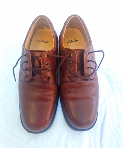 Clarks brown leather - clarks,