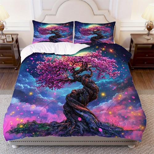 Heaven moon tree quilt - heaven,