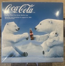 Coca Cola Silver .999 6g gram Bottle Cap Sealed Box collectable 