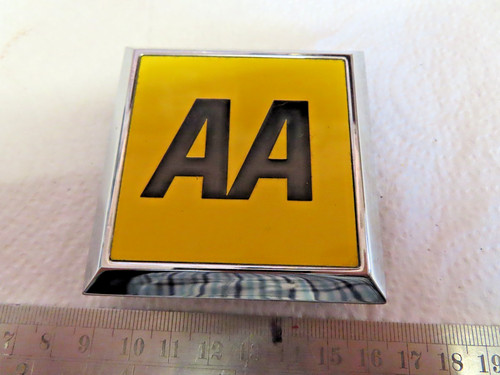 1970 square badge in - square, aa
