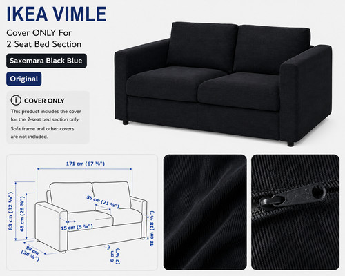 Ikea vimle finnala cover only - finnala,