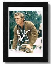 Steve McQueen Signed Autograph