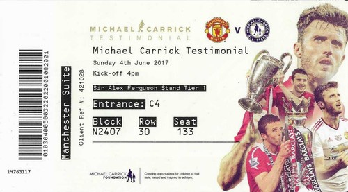 Ticket michael carrick - ticket,