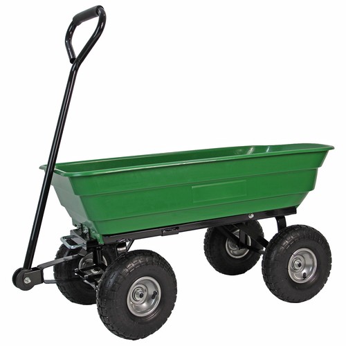 Garden tipping dump cart - cart, 75l