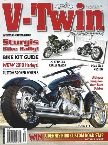 November 2009 twin - november, v-twin