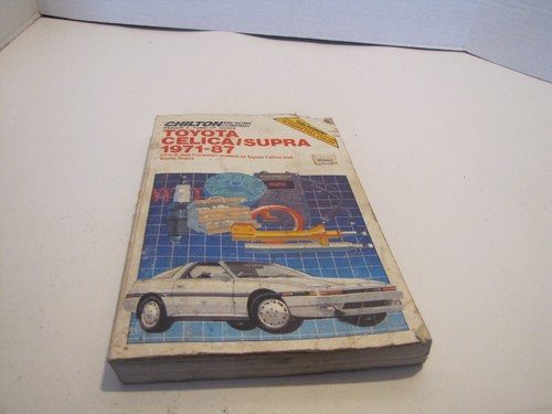 Chilton toyota celica supra - toyota, celica/supra