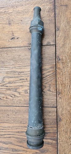 Brass and copper fire hose - and,