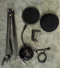 Blue Snowball USB Mic for Recording, Streaming, Podcasting, Gaming PC or Mac