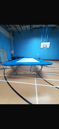 Blue indoor folding - indoor,