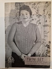 Copy 1940's Vintage Knitting