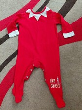 Elf On The Shelf Sleepsuit 3 To 6 Months