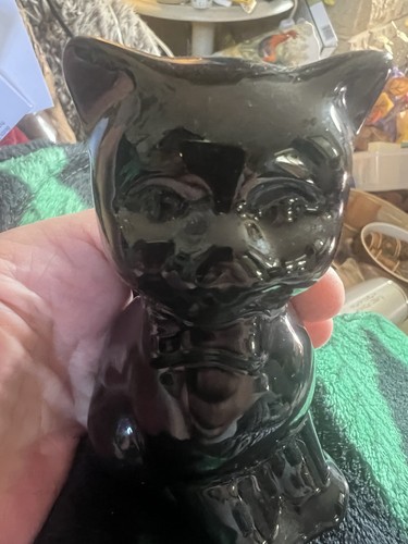 Vintage ceramic cat - vintage,