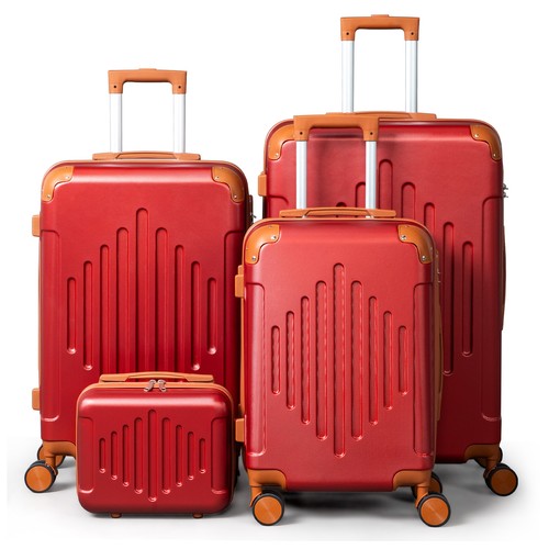 28in suitcase set - set, 4