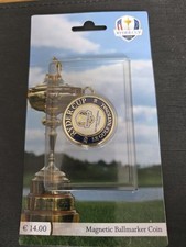 Ryder Cup 2018 Le Golf National Paris, France Magnetic golf ball marker Official