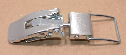 Gas tank latch strap buckle - tank,