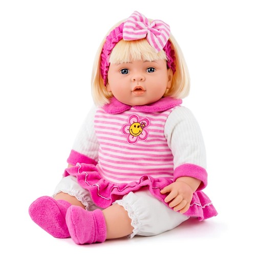 Chubby baby doll - girl, 24"