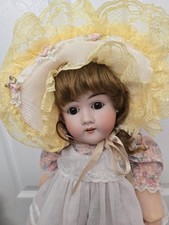 Antique doll German Max Handwerck big Rare Antique Doll Bisque Head & Jointed