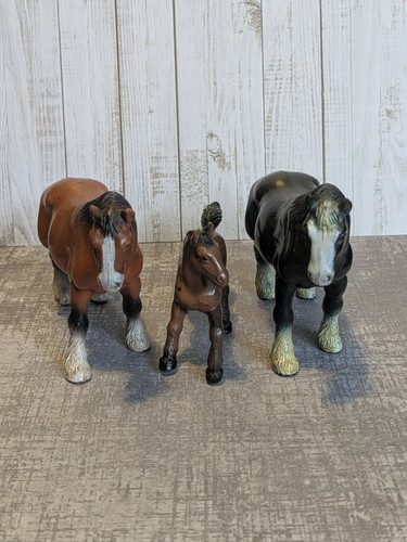 Bullyland vintage horses - bullyland,