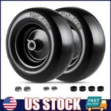 2 Pack 11x4.00-5 Flat Free