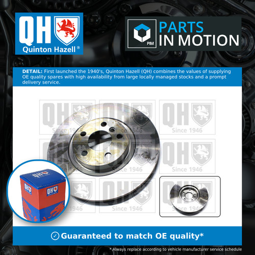 Brake discs pair vented - discs,